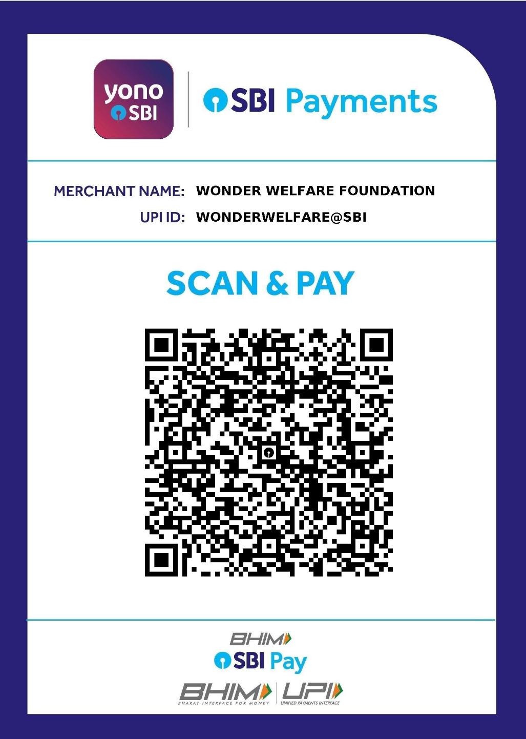QR Code for Payment